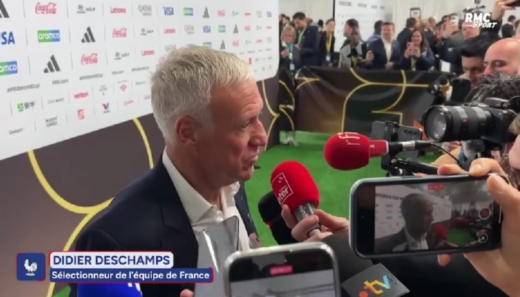 德尚：挪威有哈兰德和瑟尔洛特这样的前锋，是欧洲最强球队之一