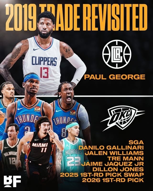 【热点推荐】快船9换1乔治！小里：当时世上没人会拒绝那笔交❗