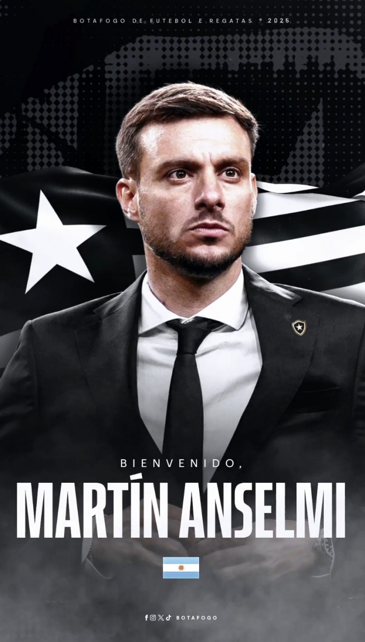 官方：40岁阿根廷教练安塞米尔出任博塔弗戈主帅，签约2年