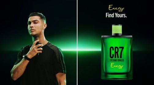 法媒：C罗推出新款香水“CR7能量”，以他的活力与冲劲为灵感打造