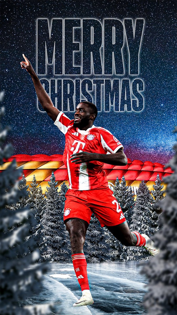 圣诞快乐！拜仁官方发布诺伊尔、基米希、于帕梅卡诺圣诞海报