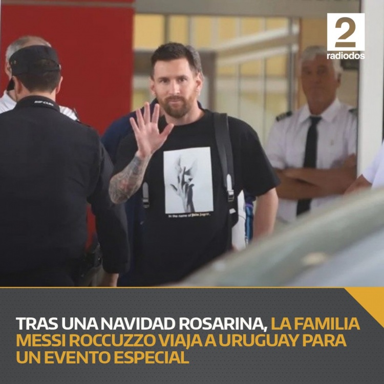 [体育热讯]阿媒：梅西一家本周末⚽前往乌拉圭，参加苏亚雷斯女