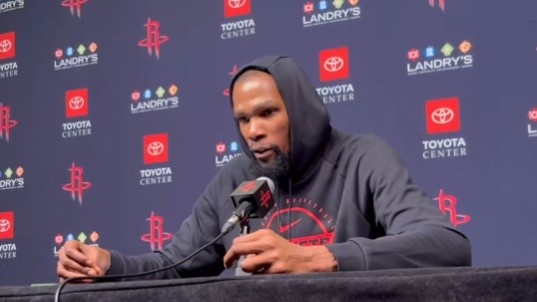 【专题快报】KD：我尽量在协防到来之前投篮 高⚽位就直接出手