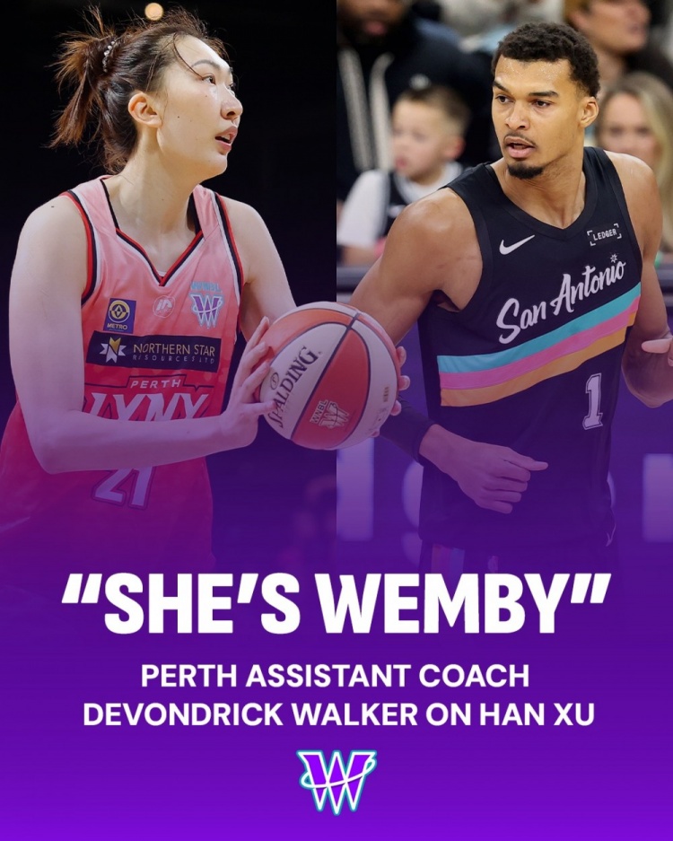 【中国篮球】表现全能！球队助教惊叹：韩旭简直就是女版的文班亚