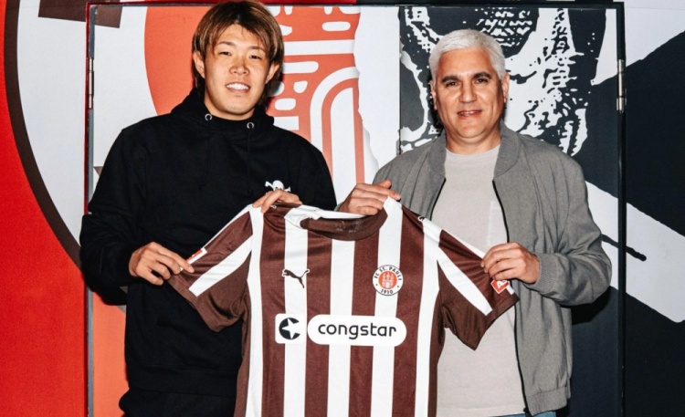 官方：圣保利从福冈黄蜂签下26岁日本中卫安藤智哉