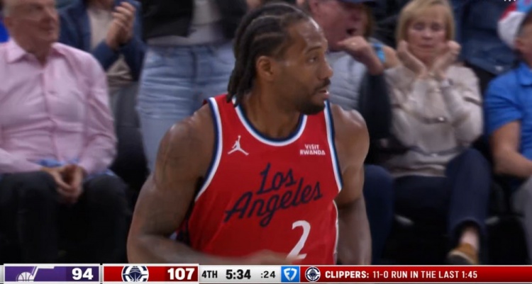 揚帆起航！巴圖姆搶斷后小卡反擊扣籃 快船轟11