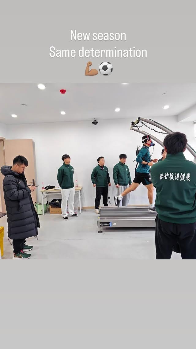 開啟備戰(zhàn)！浙江隊(duì)球員錢杰給曬體測照：新的賽季，同樣的決心