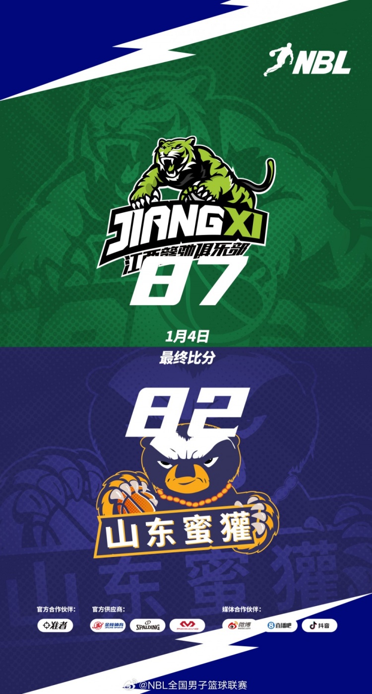 NBL聯(lián)賽第5場焦點戰(zhàn)：江西鯨裕清酒87