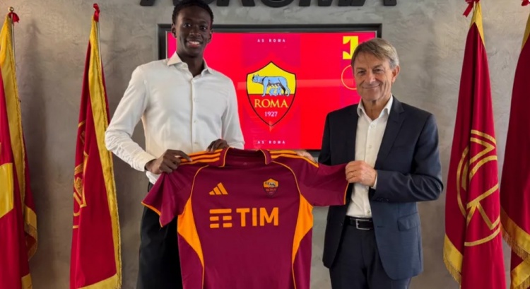 羅馬官方：續(xù)約青訓(xùn)后衛(wèi)塞克至2027年，俱樂部有續(xù)約兩年選擇權(quán)