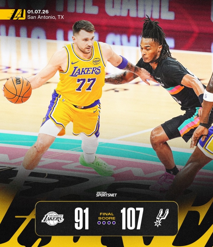 從不惜??！湖人開季12場(chǎng)失利的分差均在兩位數(shù) 創(chuàng)NBA歷史最長紀(jì)錄