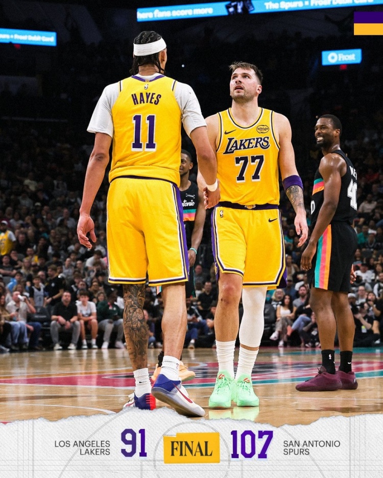 美網(wǎng)友談湖人輸球：文森特&克萊伯&克內(nèi)克特滾 老詹能打就不會(huì)輸