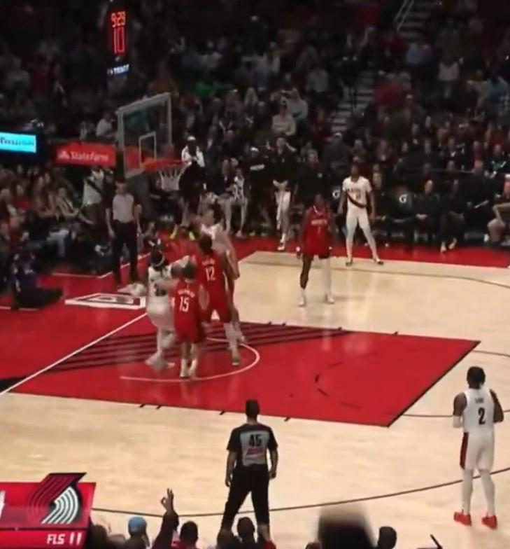 太可惜了！波特蘭媒體人：要是楊瀚森把那球扣進(jìn)該多好