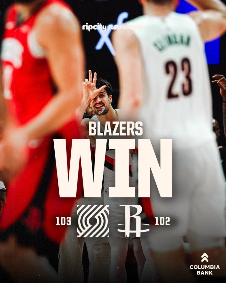 完美構圖！開拓者贏球海報：阿夫迪亞慶?？肆指炙查g成為封面