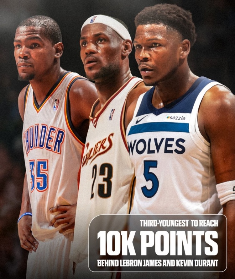 歷史第三年輕萬分先生！愛德華茲20中10得25分7板9助1斷1帽