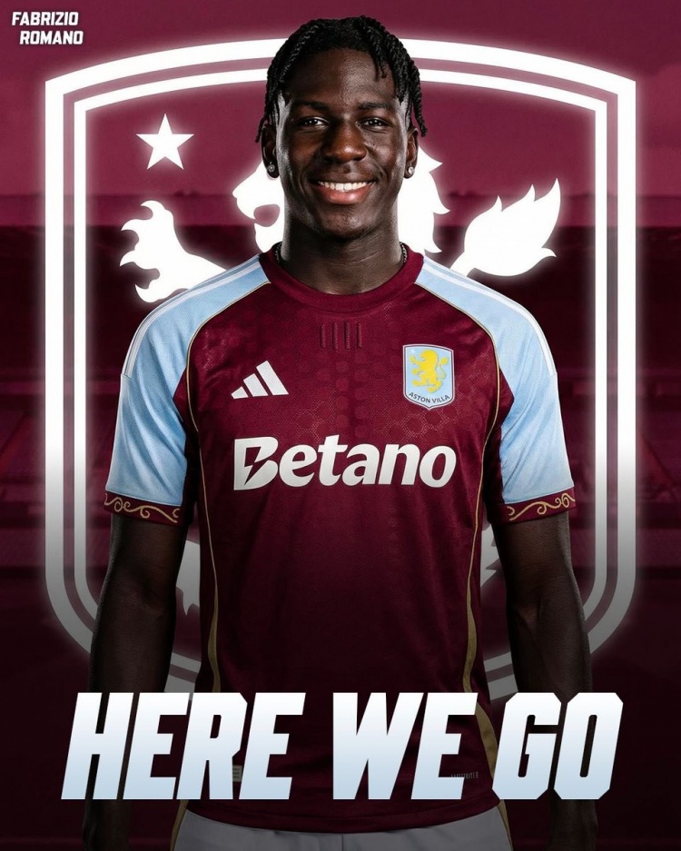 罗马诺：梅斯16岁前锋马德约今日接受维拉体检，即将完成转会