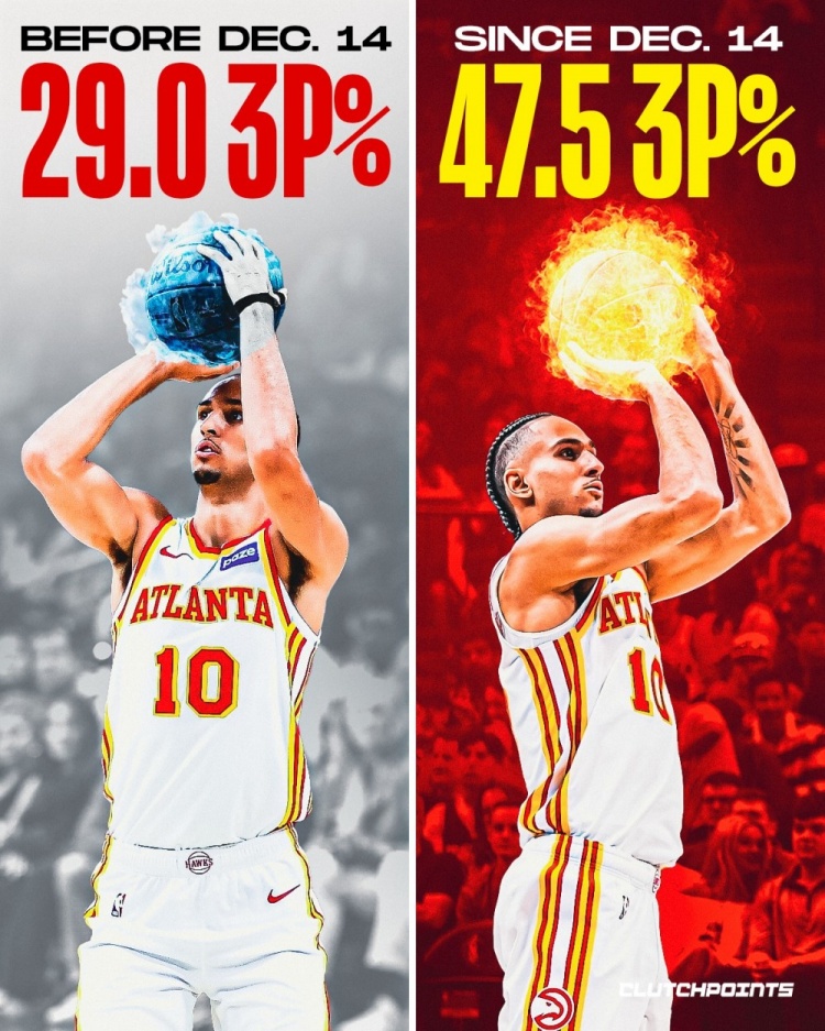 判若兩人！里薩謝12月中旬前三分僅有29%命中率 隨后階段為47.5%