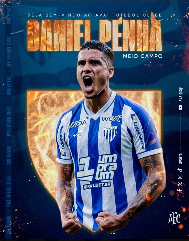 【赛事播报】官方：前大连英博外援丹❗尼尔·佩尼亚加盟巴⚾乙阿瓦伊