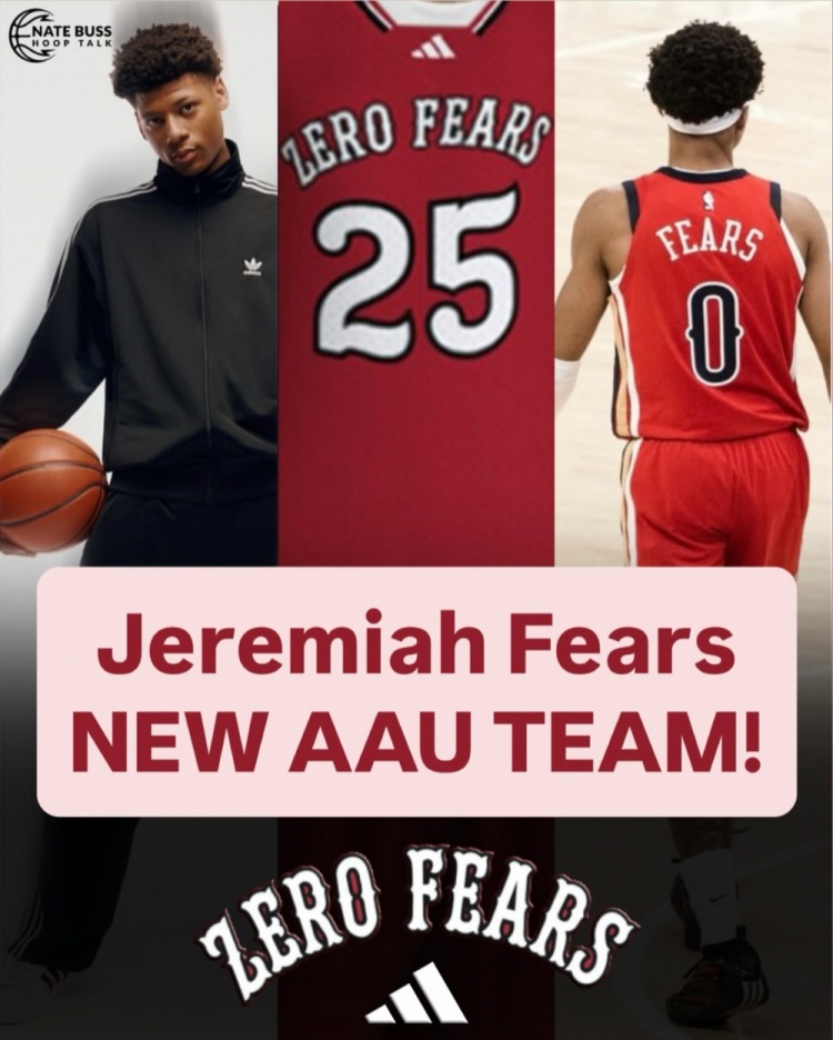 費爾斯組建了自己的AAU球隊！取名Zero Fears（無所畏懼）！