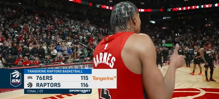 機(jī)智如你！還剩0.8秒斯科蒂·巴恩斯第二罰故意不中 時(shí)間走完！