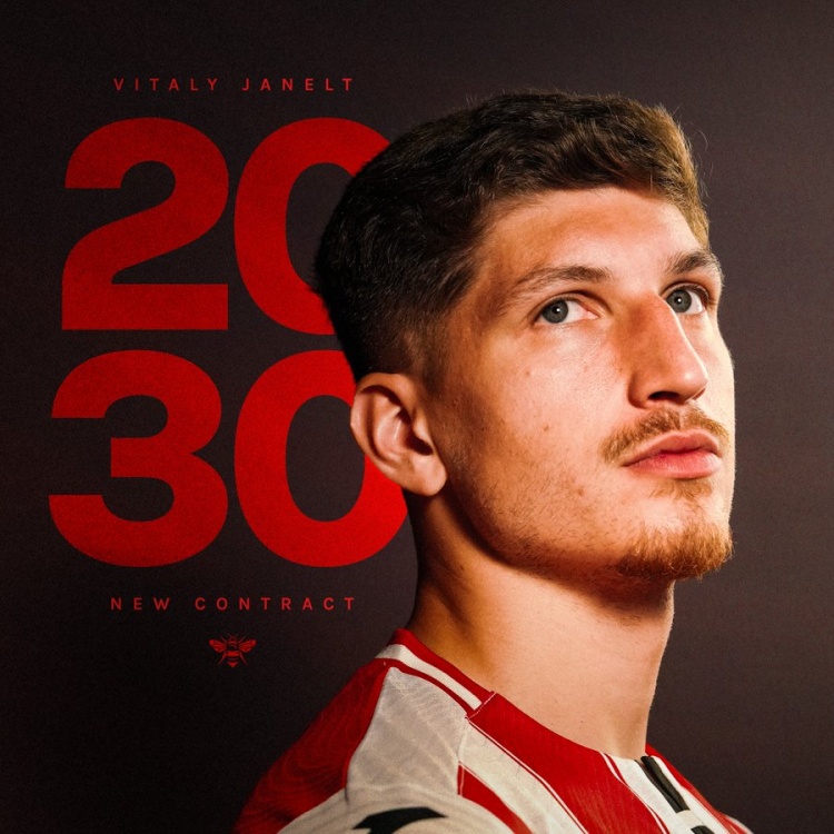 [体育世界]官方：布伦特福德与27岁中场雅内特续约至2030