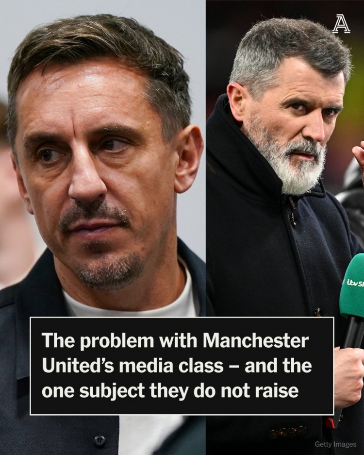 TA：曼联名宿在社交媒体上声量巨大，但总是在回避核心问题