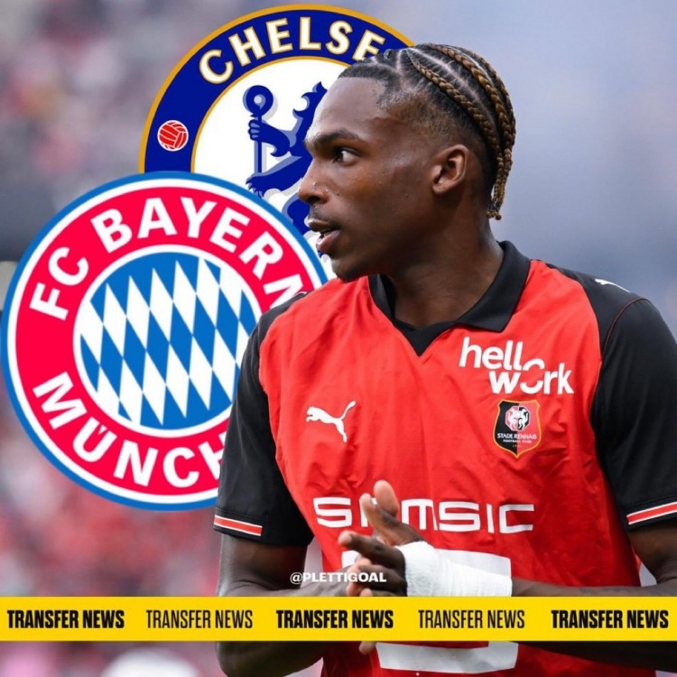 德天空：切尔西实质性推进冬窗引进雷恩中卫雅奎特，拜仁在关注