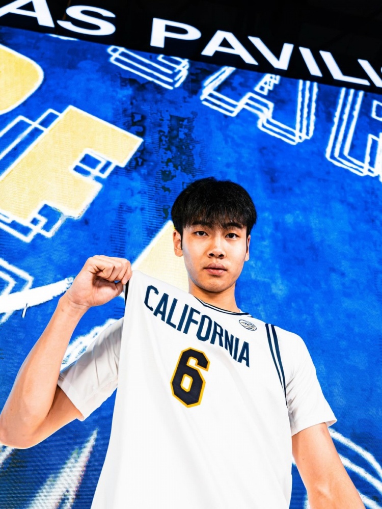 [NCAA]张博源晒加伯克利分校访校定妆照！球队主帅为前湖人球员马德森(图1)