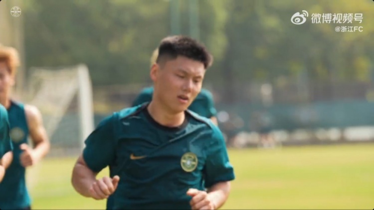 浙江队晒冬训视频，方昊、朴镇燮等新援随队训练