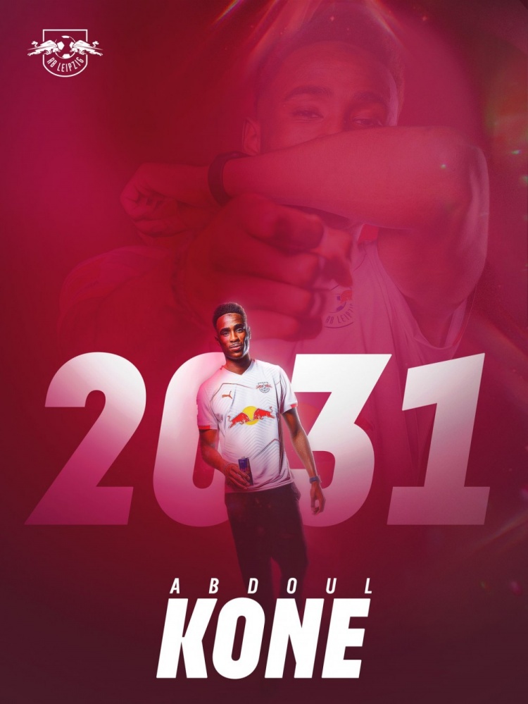 官方：莱比锡签下20岁中卫科内，球员被租回兰斯到本赛季结束