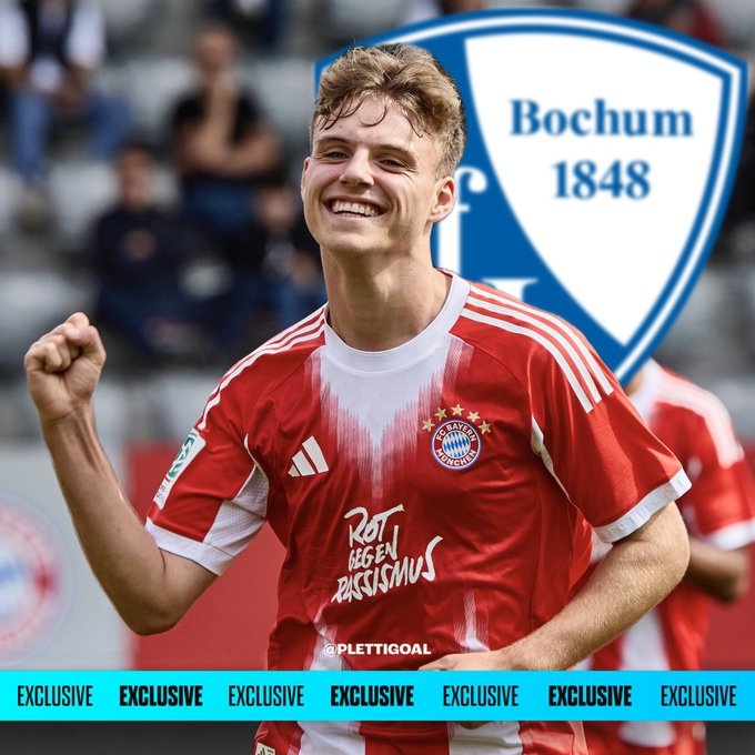 记者：拜仁17岁小将戈特利彻即将加盟波鸿，转会费仅六位数