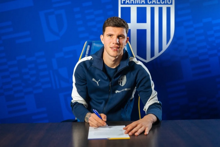 官方：帕尔马以租借＋选择买断签下国米22岁边后卫F·卡博尼