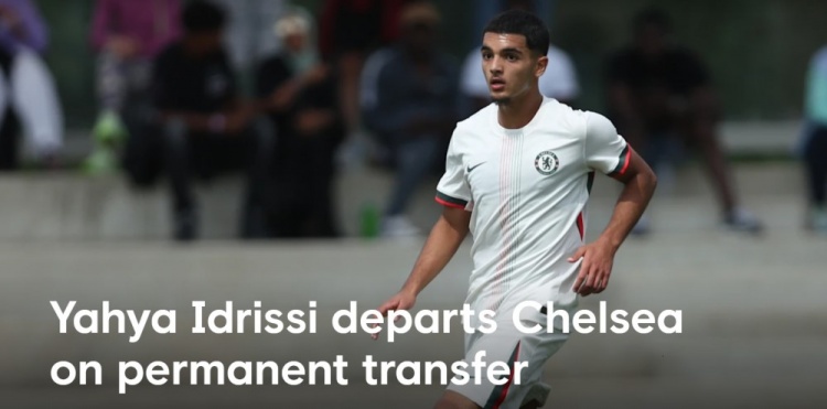 官方：切尔西18岁攻击手亚哈亚·伊德里西正式转会AC米兰