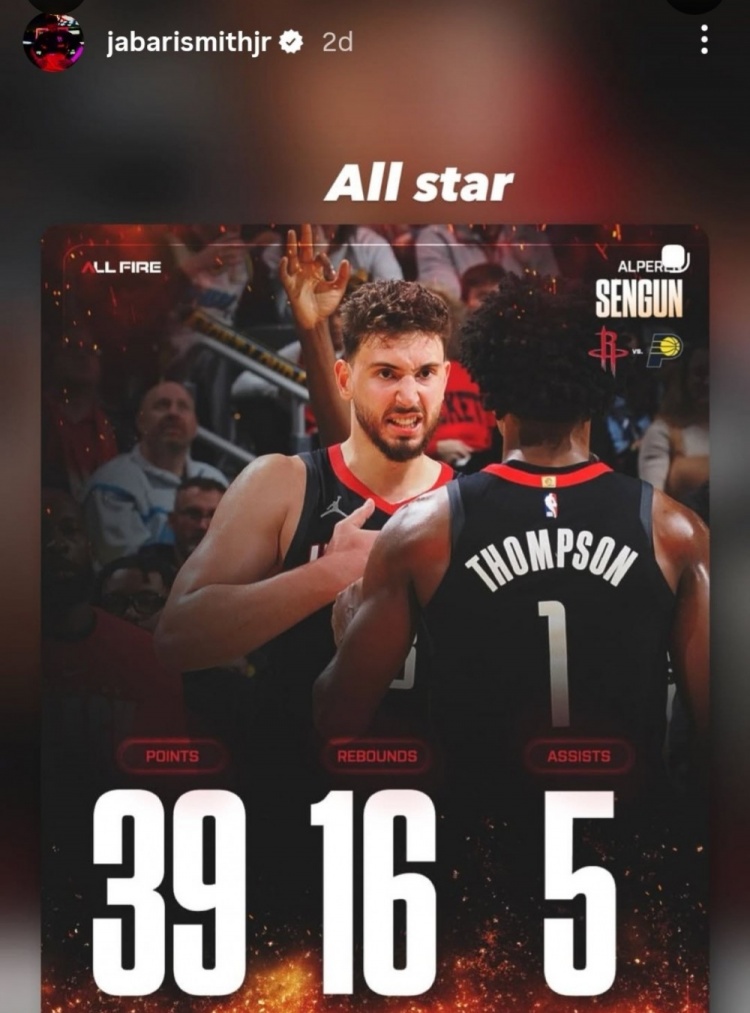 [要点汇总]小贾巴里更新社媒晒申京的海报 ⬇️配文：全明星(图2)