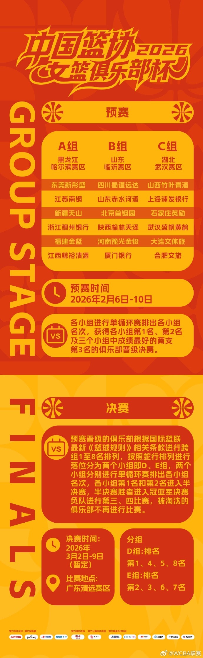 [体育头条]经与承办单位&参赛俱乐部沟通 对女篮俱乐部杯2月