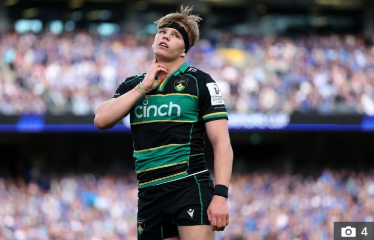 [球迷报道]检查脉搏？英格兰橄榄球新星波洛克：庆祝动作灵感源自达洛特(图1)