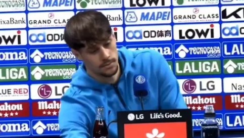 【球迷看点】致敬C罗？塞尔维亚国脚租借加盟赫塔费，亮相发布会