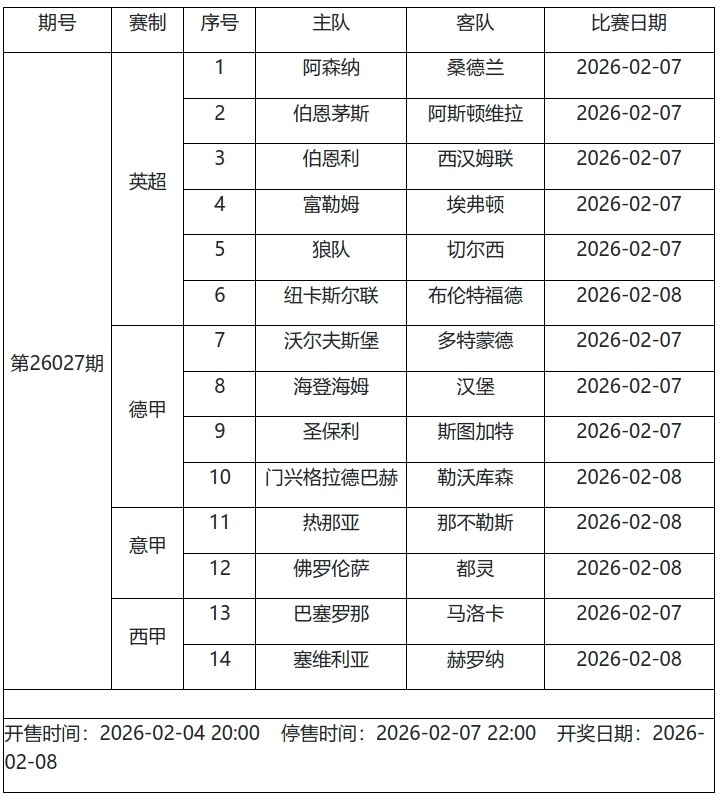 【新闻现场】传➡️足胜负彩第2❗6027期看点：切尔西对➡️阵副班长 狼堡激战大黄蜂(图3)