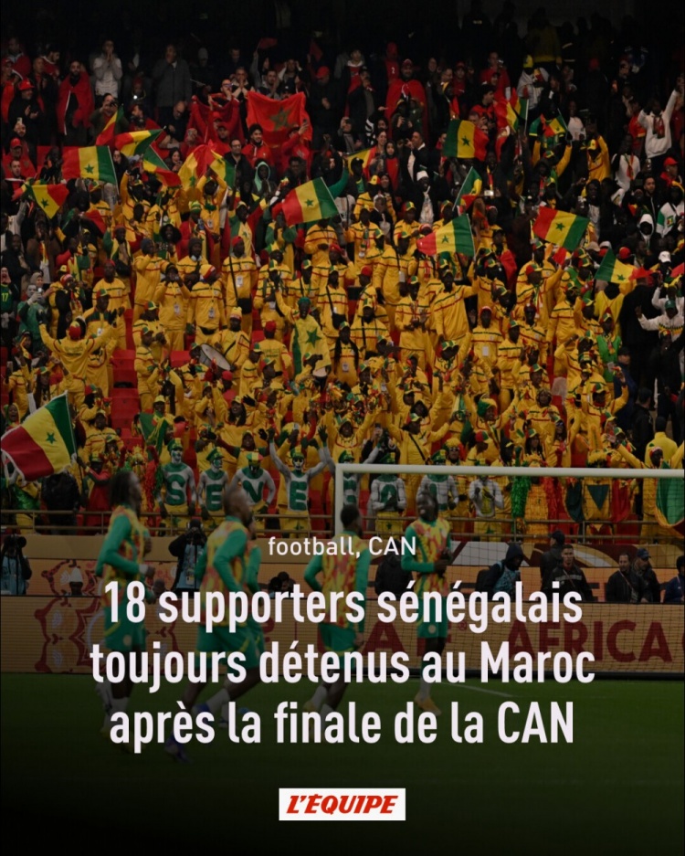 队报称被捕塞内加尔球迷绝食抗议，检察官发布声明否认传闻