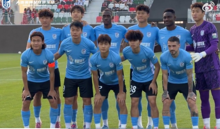 热身赛：大连英博0-1俄超劲旅莫斯科斯巴达，斯坦丘、李昂首发