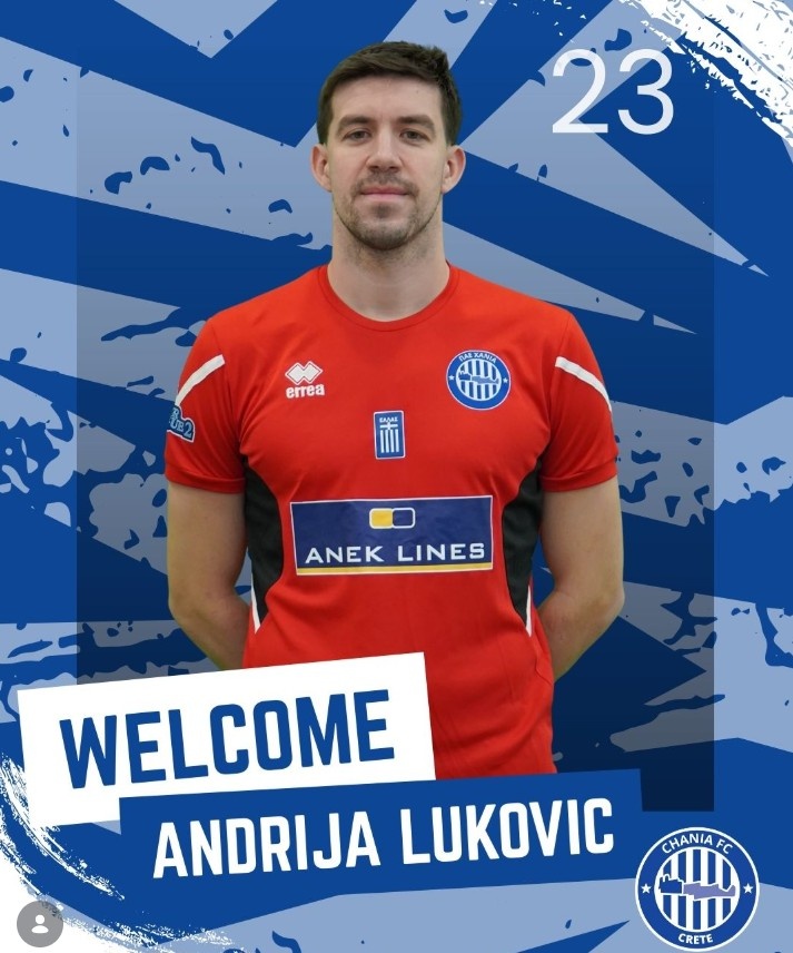 官方：前上海嘉定汇龙中场卢科维奇加盟希腊甲球队基沙高斯