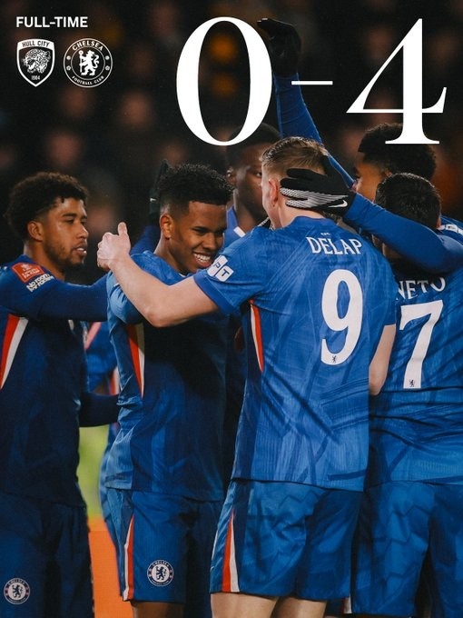 BBC：赫尔城与切尔西的足总杯比赛中，多名球迷喊歧视性口号被捕