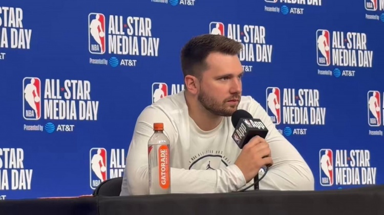 [NBA]东契奇：我已经差不多恢复了 我不会在全明星赛中尝试隔扣詹姆斯(图1)