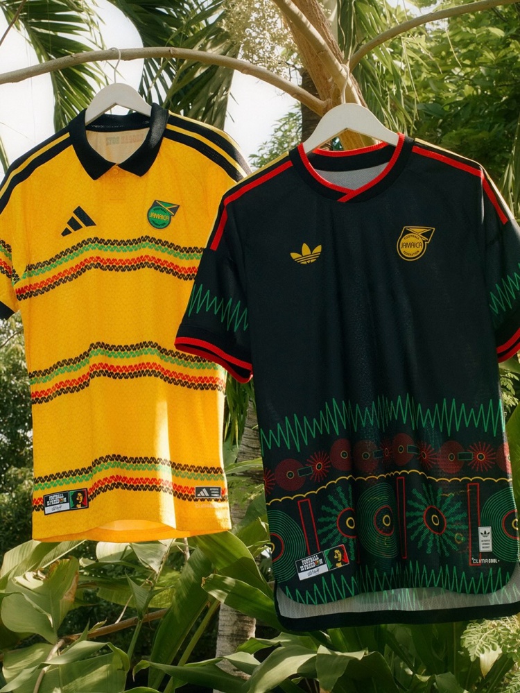 [你怎么看？]酷！牙买加新球衣：受音乐启发，印有鲍勃·马利肖像，雷鬼味爆表(图1)