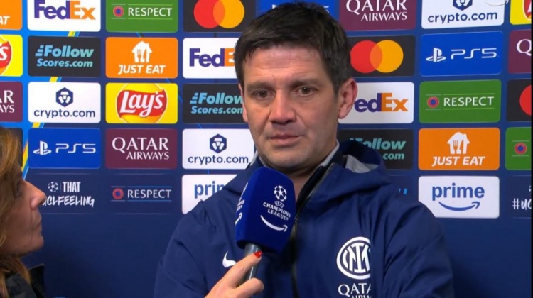 齐沃：劳塔罗的伤相当严肃 晋级形势依然开放我们会拼尽全力