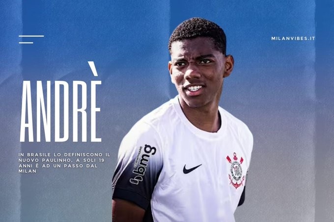 [体坛快讯]米体：米兰接近1700万欧敲定19岁巴西中场安德雷，将签约5年(图1)