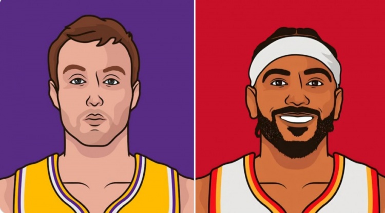 【湖人】文森特在老鹰场均4.8分&命中率35% 肯纳德在湖人