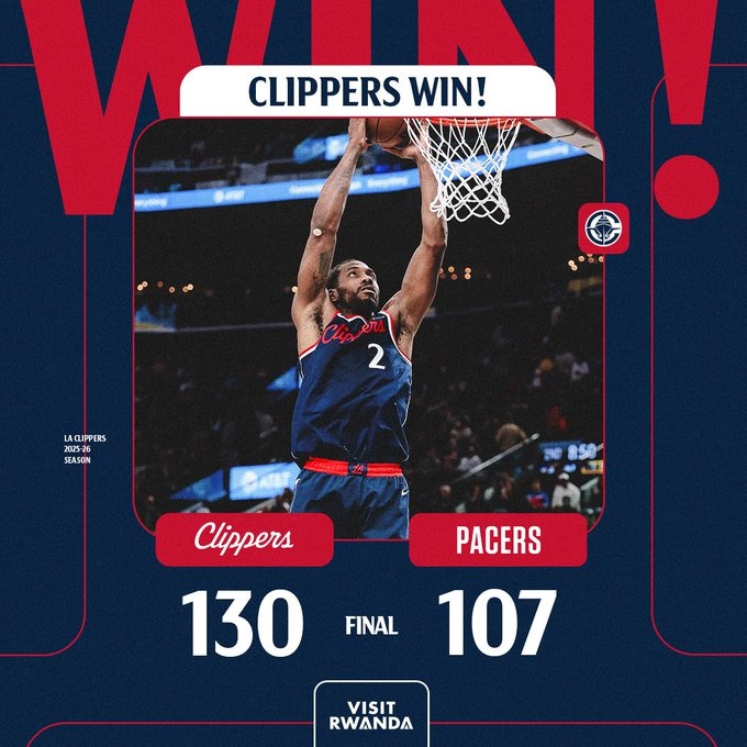 [推荐]快船发布赢球海报庆祝胜利：伦纳德举火烧天成为主角