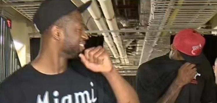 [NBA]韦德谈咳嗽门：很幼稚 当时觉得我们都有伤 但不该给