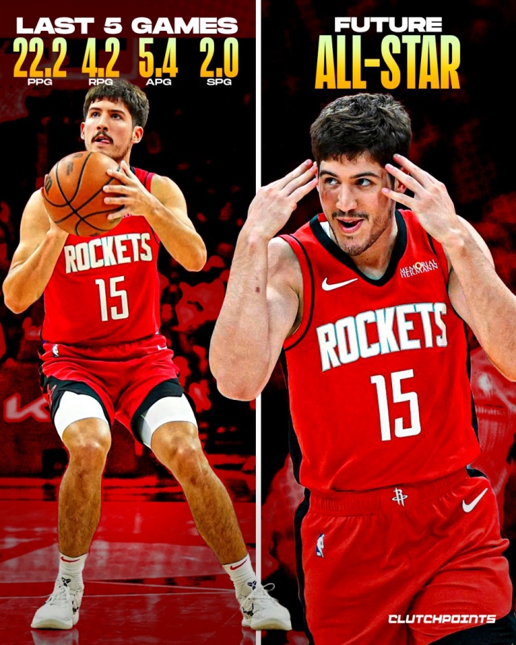 【今日看球要闻】⬆️近5战场均22.2分！火媒：谢泼德展现全