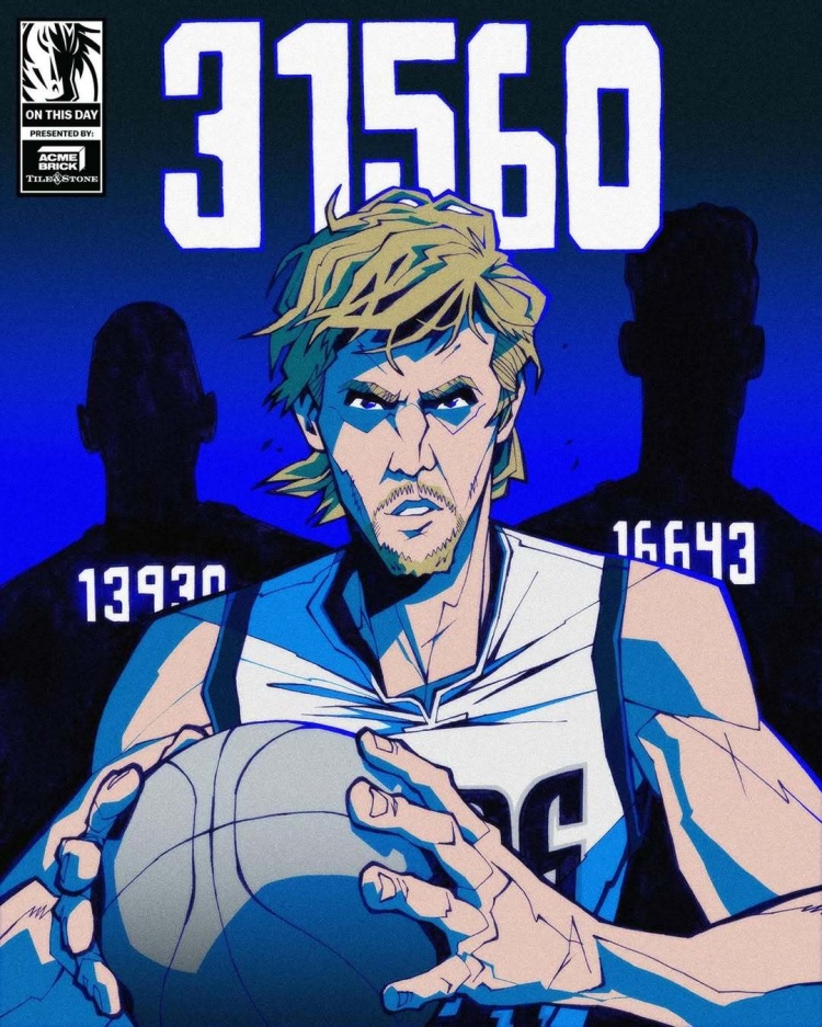 [体育简讯]又一个时刻！18年前的今天诺维茨基加冕独行侠队史